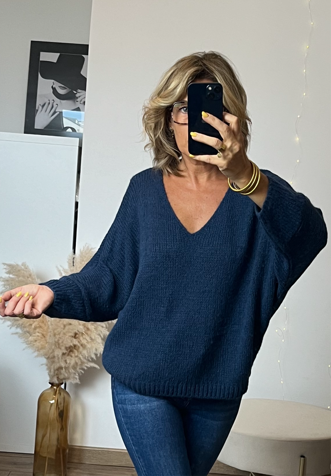 Pull LOU 🇮🇹 bleu jean