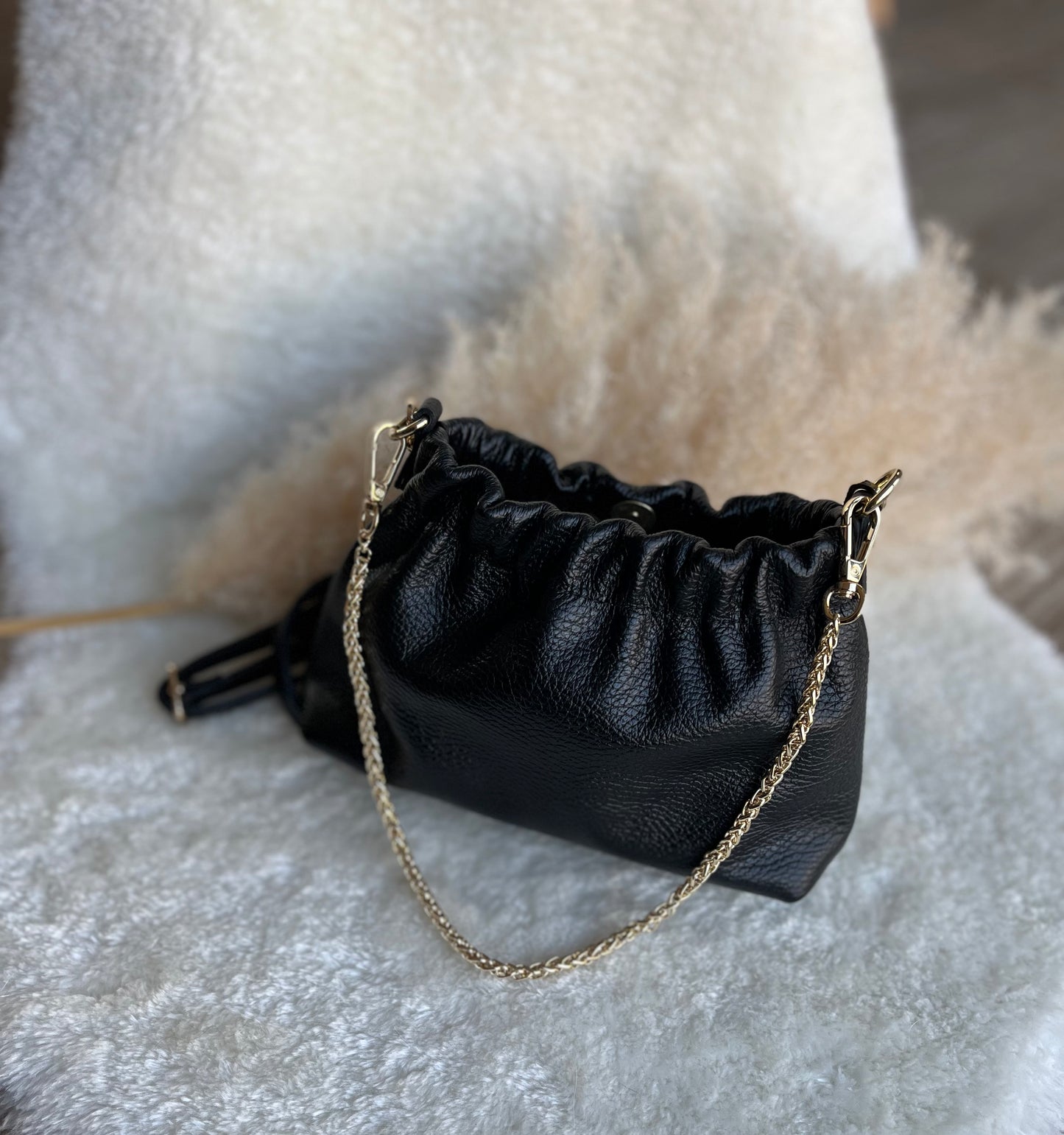Sac cuir ALBA Noir