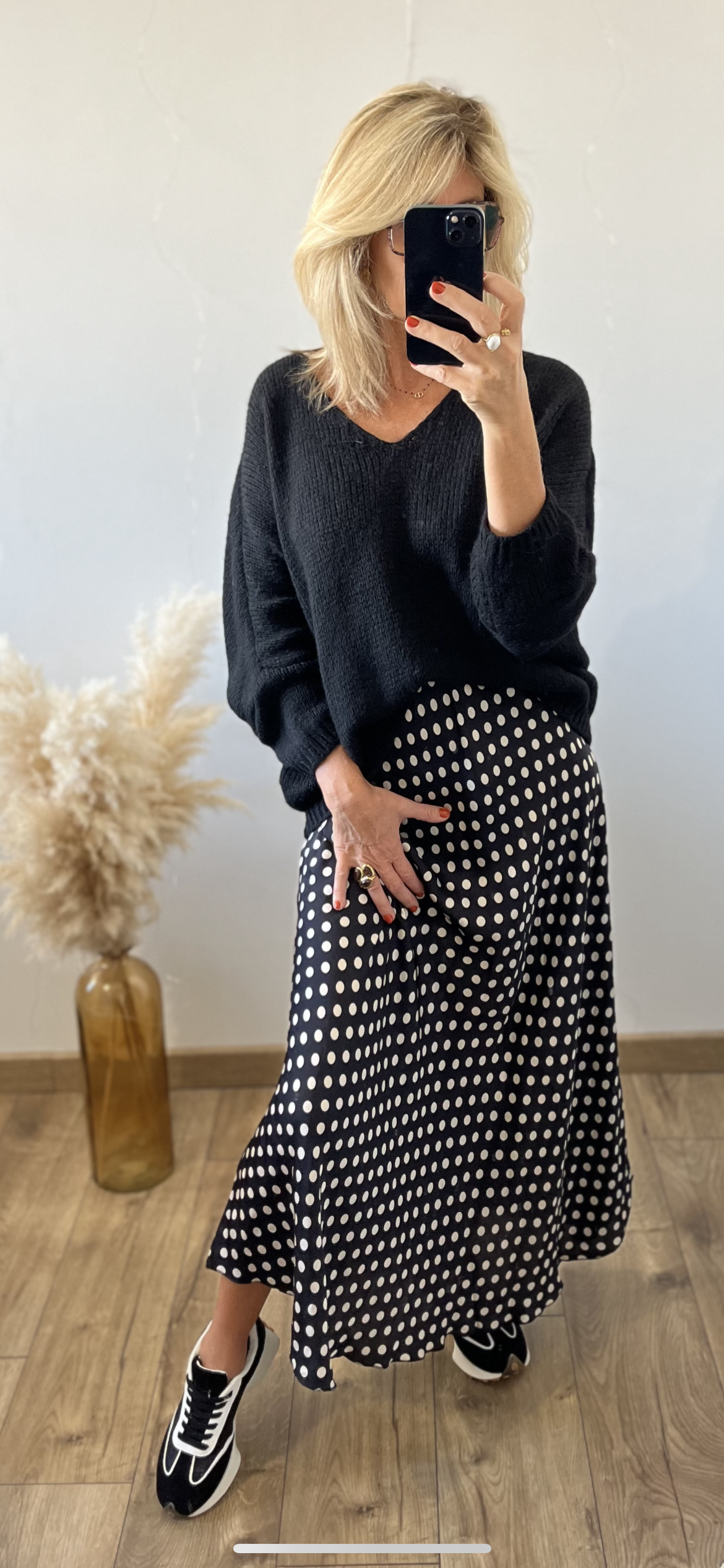 Jupe à pois (34 au 44)