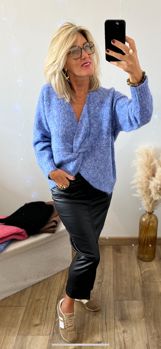 Pull ELINE BLEU JEAN