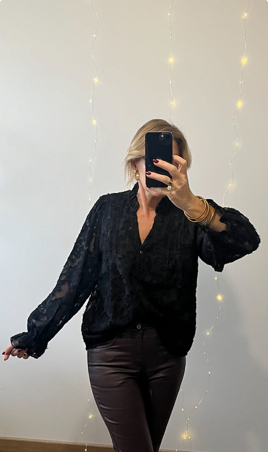 Blouse ELISE Noire