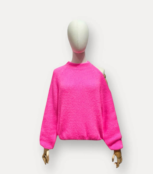 Pull ZELIE ROSE alpaga/mohair
