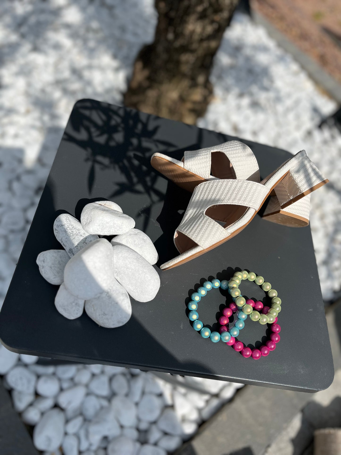 Mules MIA blanche