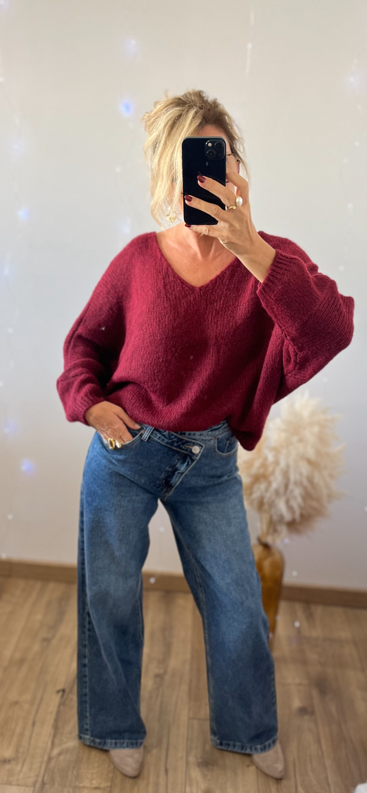 Pull LOU 🇮🇹BORDEAUX