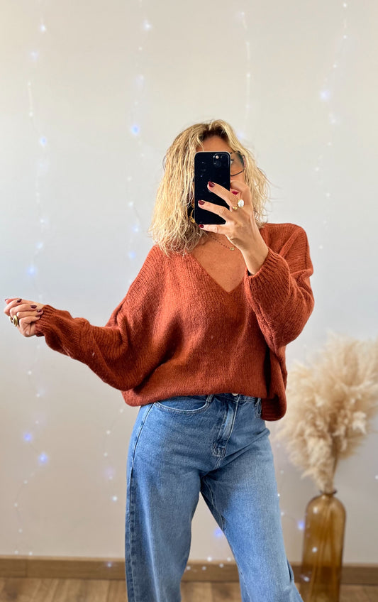 Pull LOU 🇮🇹TERRACOTTA