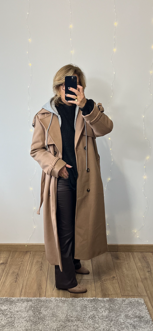 Manteau trench camel🇮🇹