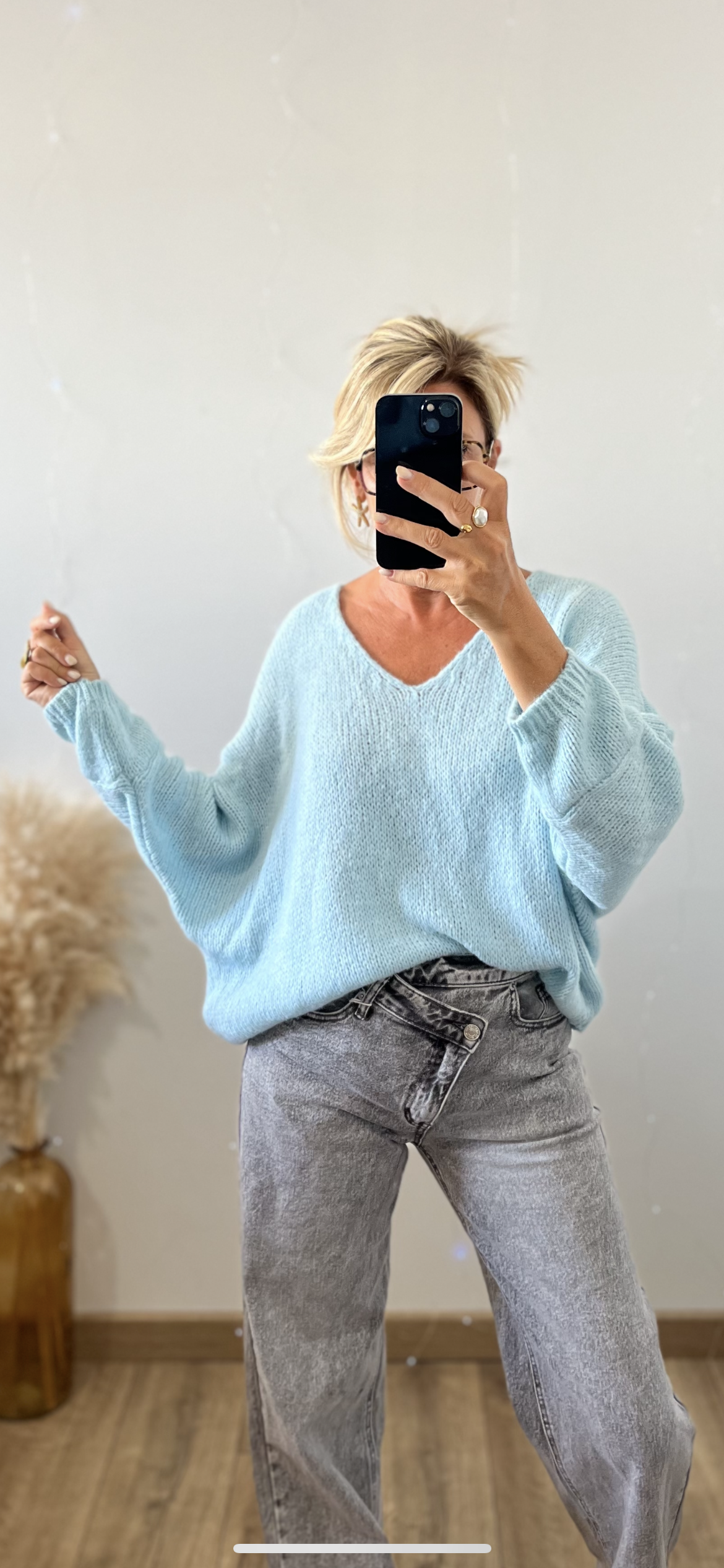 Pull LOU 🇮🇹bleu pastel