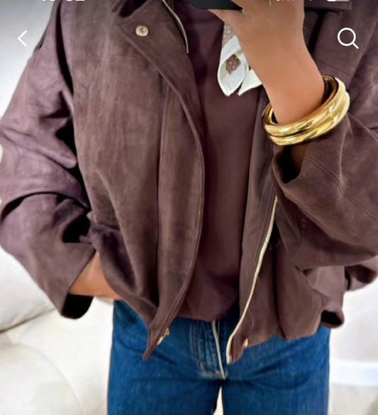 Veste LOOSE CHOCO🤎 (Précommande envoi le 15/09)VITE si tu veux la tienne 😉