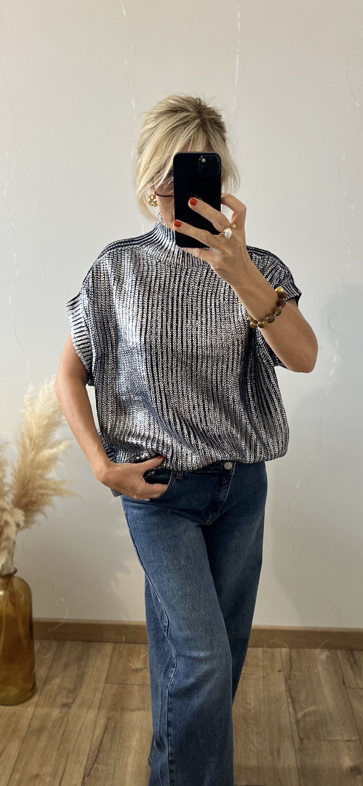 Pull STELLA bleu marine