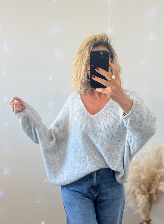 Pull LOU 🇮🇹GRIS CLAIR