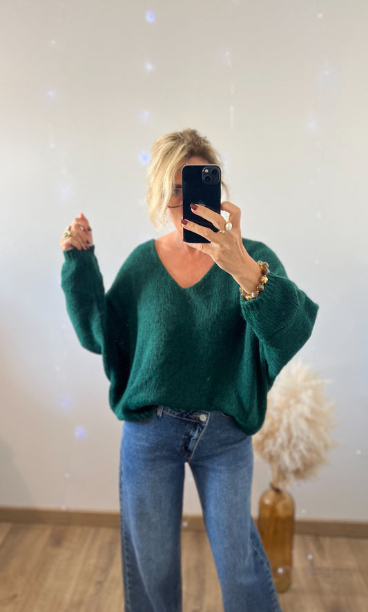 Pull LOU 🇮🇹 VERT Sapin