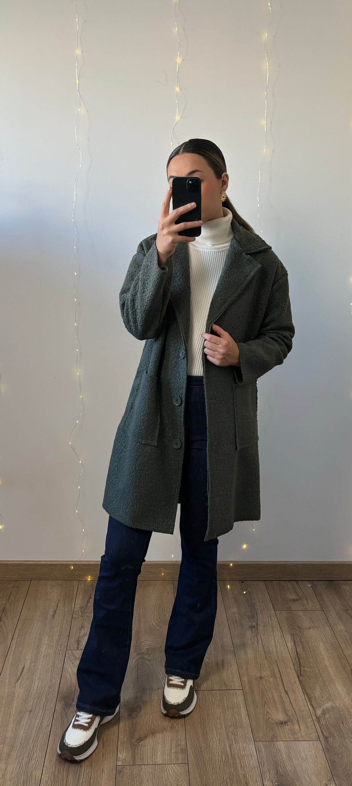 Manteau JULIETTE Kaki🇮🇹