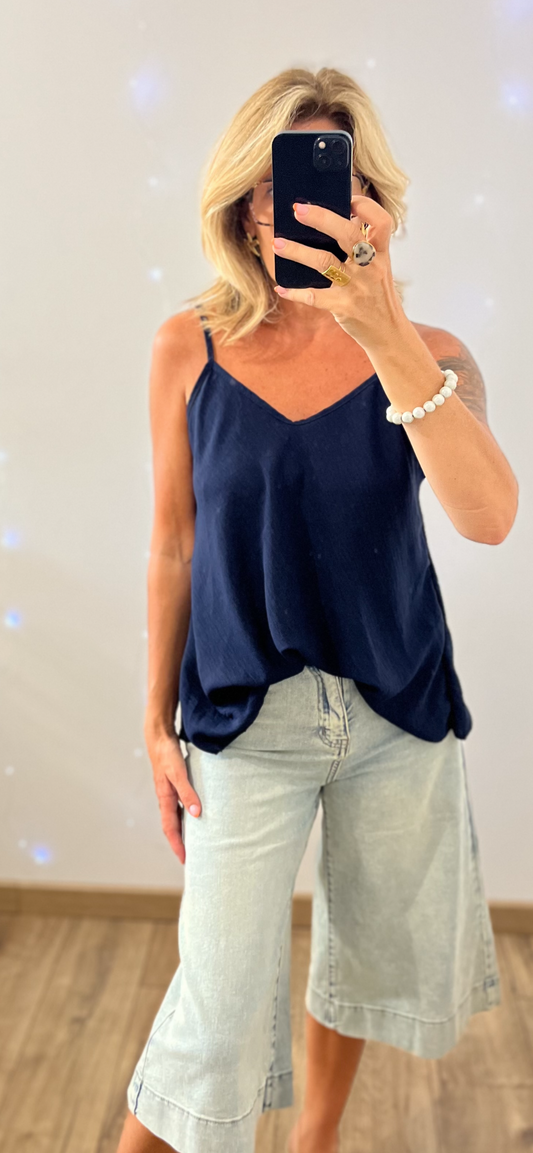 Top ISA (34 au 44)VLEU MARINE