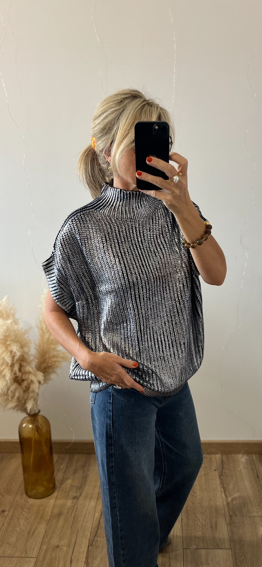 Pull STELLA bleu marine