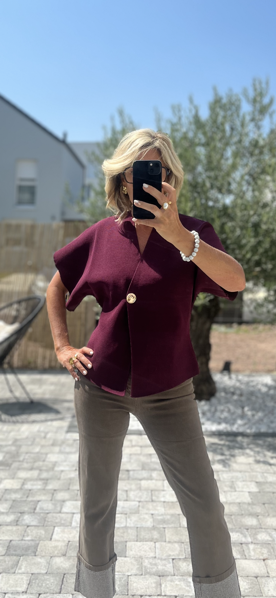 Top cache-cœur BORDEAUX