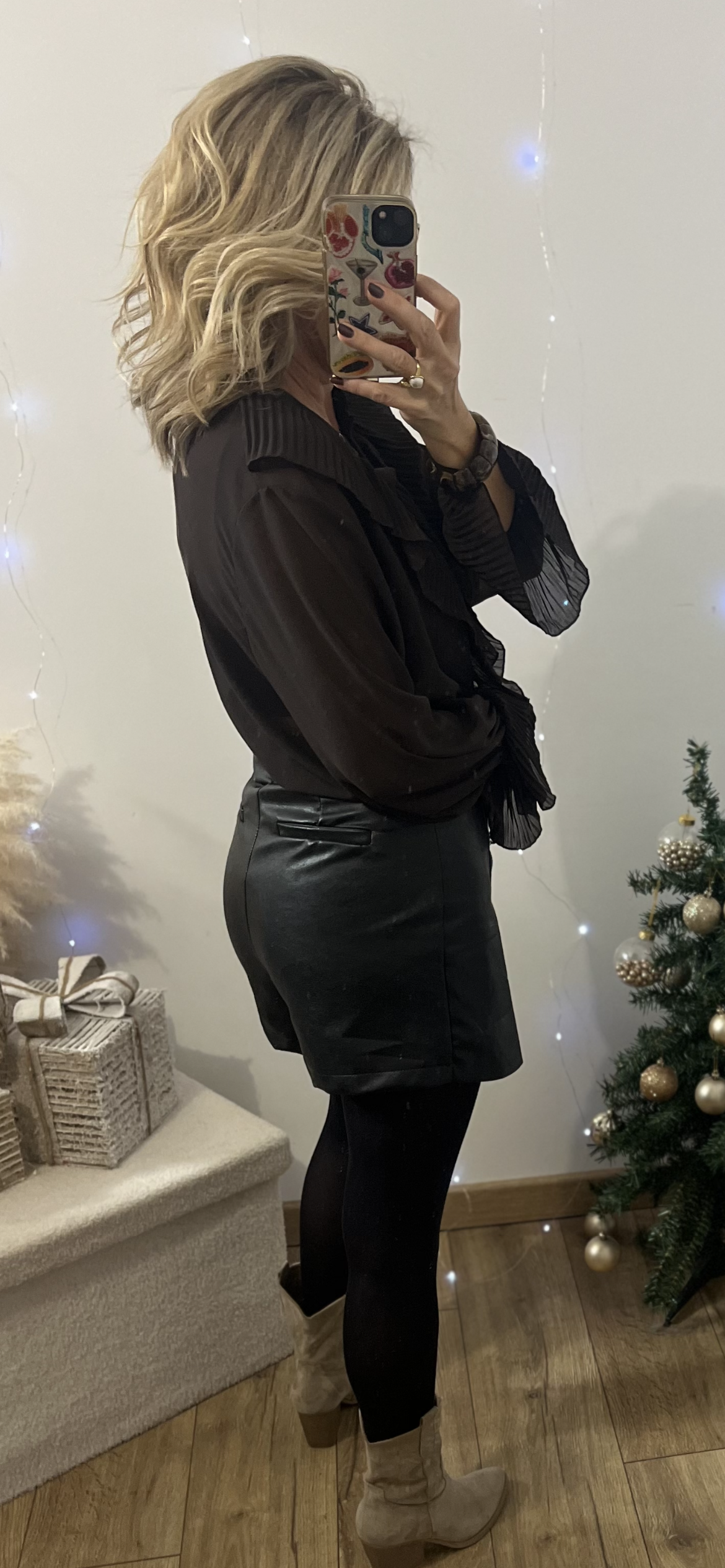 Jupe short simili MILA prendre sa taille habituelle