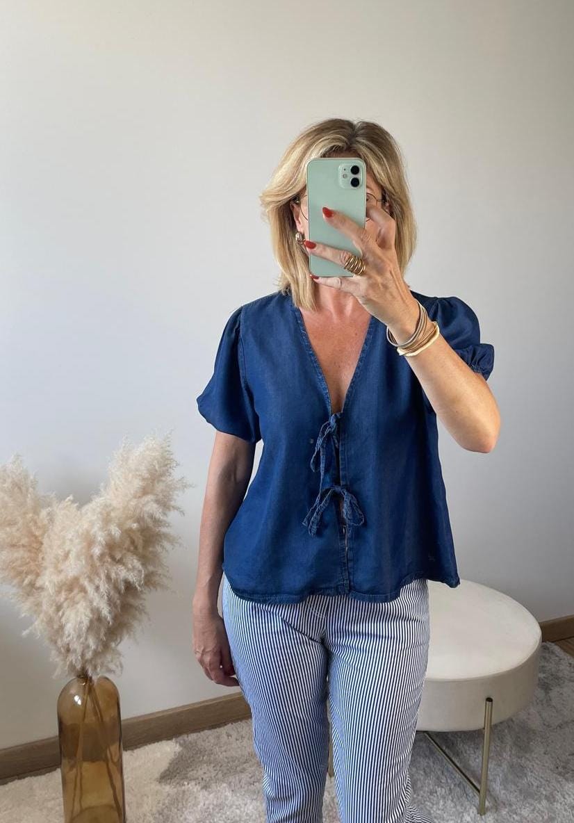 Blouse effet jean CHLOÉ  🇮🇹